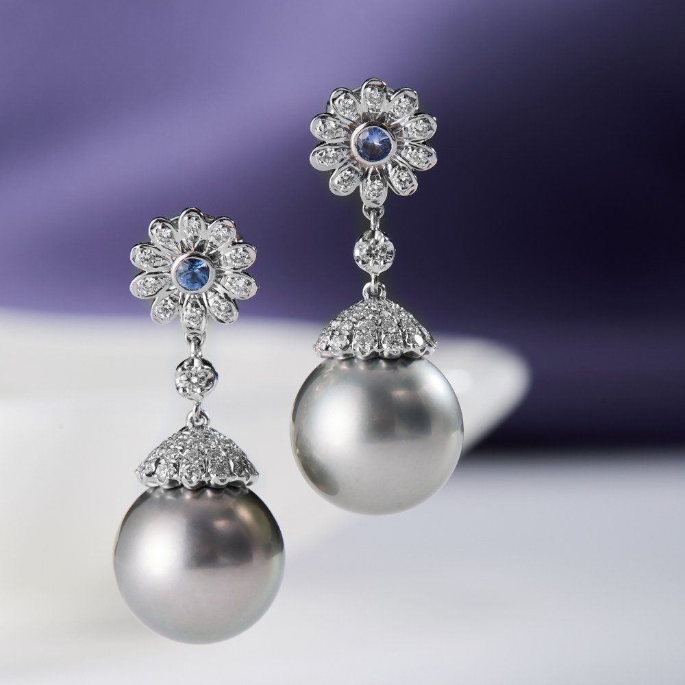 8.21【简约休闲07】优雅知性 大溪地铂金灰珍珠耳坠 11-12mm,珠宝/钻石/翡翠,耳饰,淘宝优惠券,粉丝福利购,淘宝优惠卷