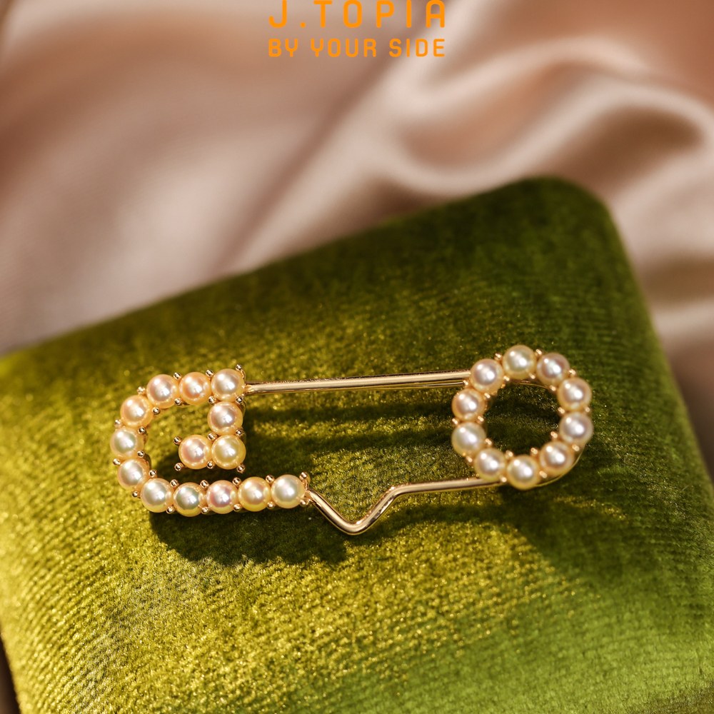 akoya珍珠胸针系列/珍珠设计款