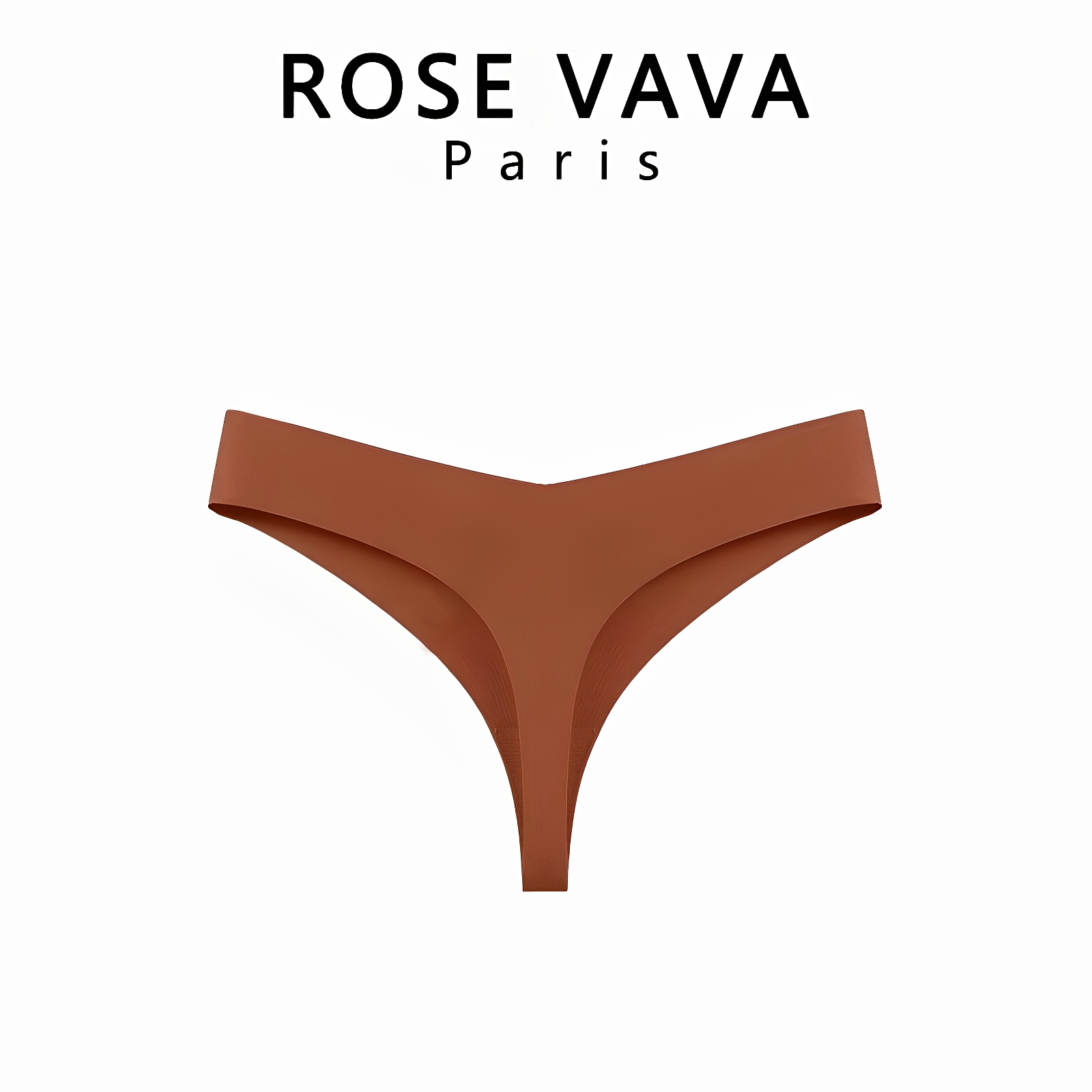 ROSE VAVA性感透气运动瑜伽女性内裤无痕大码低腰简约纯欲三角裤