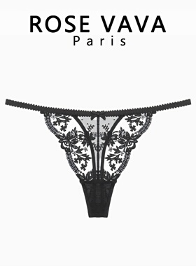 ROSE VAVA 性感小迷你女士三角裤半包网纱少女诱惑低腰内裤
