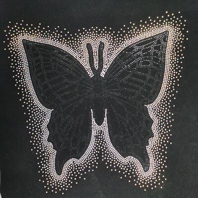 烫画T恤烫钻图案服装烫钻烫图烫钻烫图加工 custom rhinestone