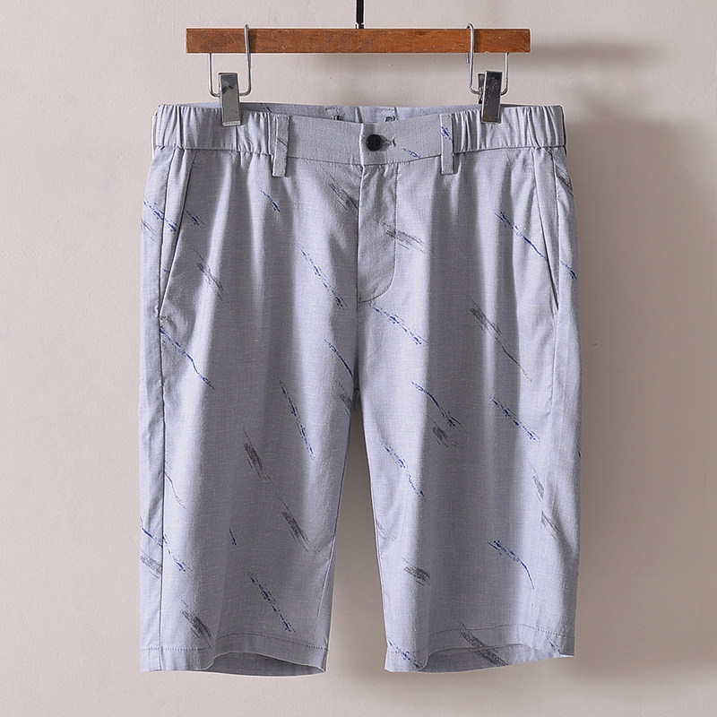 修身直筒男青年时尚五分裤夏新品