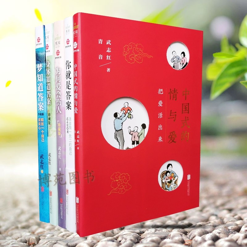 中国式的情与爱，你就是答案，为何爱会伤人，身体知道答案，梦知道答案（套装共5册）武志红