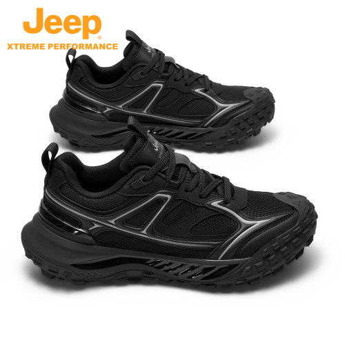 Jeep休闲运动鞋男冬季爸爸登山鞋