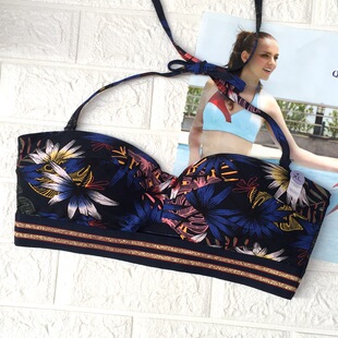 包邮 泳衣单件上衣抹胸聚拢 新货余单 女装 4570 性感比基尼 3件