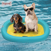 清凉解热宠物船夏天海边户外狗狗泳池水上气垫高浮力珍珠棉防沉水