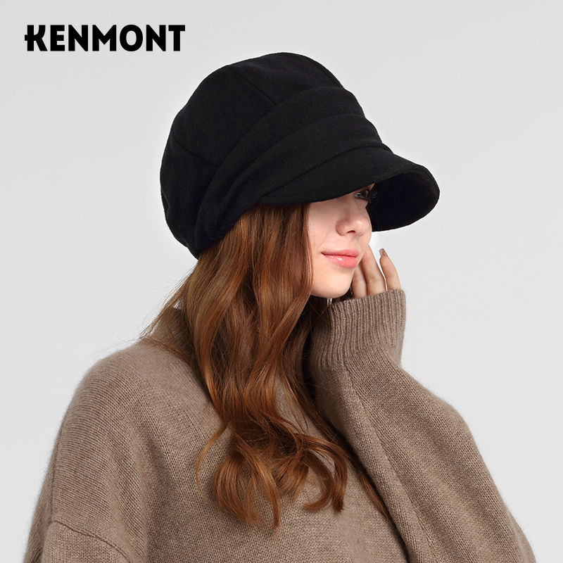 KENMONT/卡蒙韩版保暖贝雷帽
