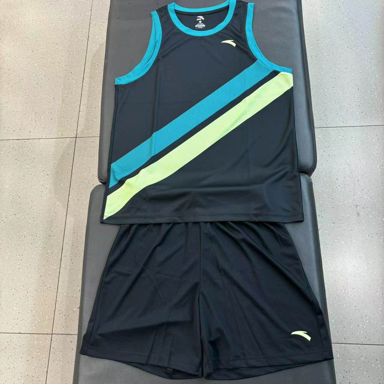 安踏正品篮球服比赛套装男2026夏新款无袖速干背心短裤152431211