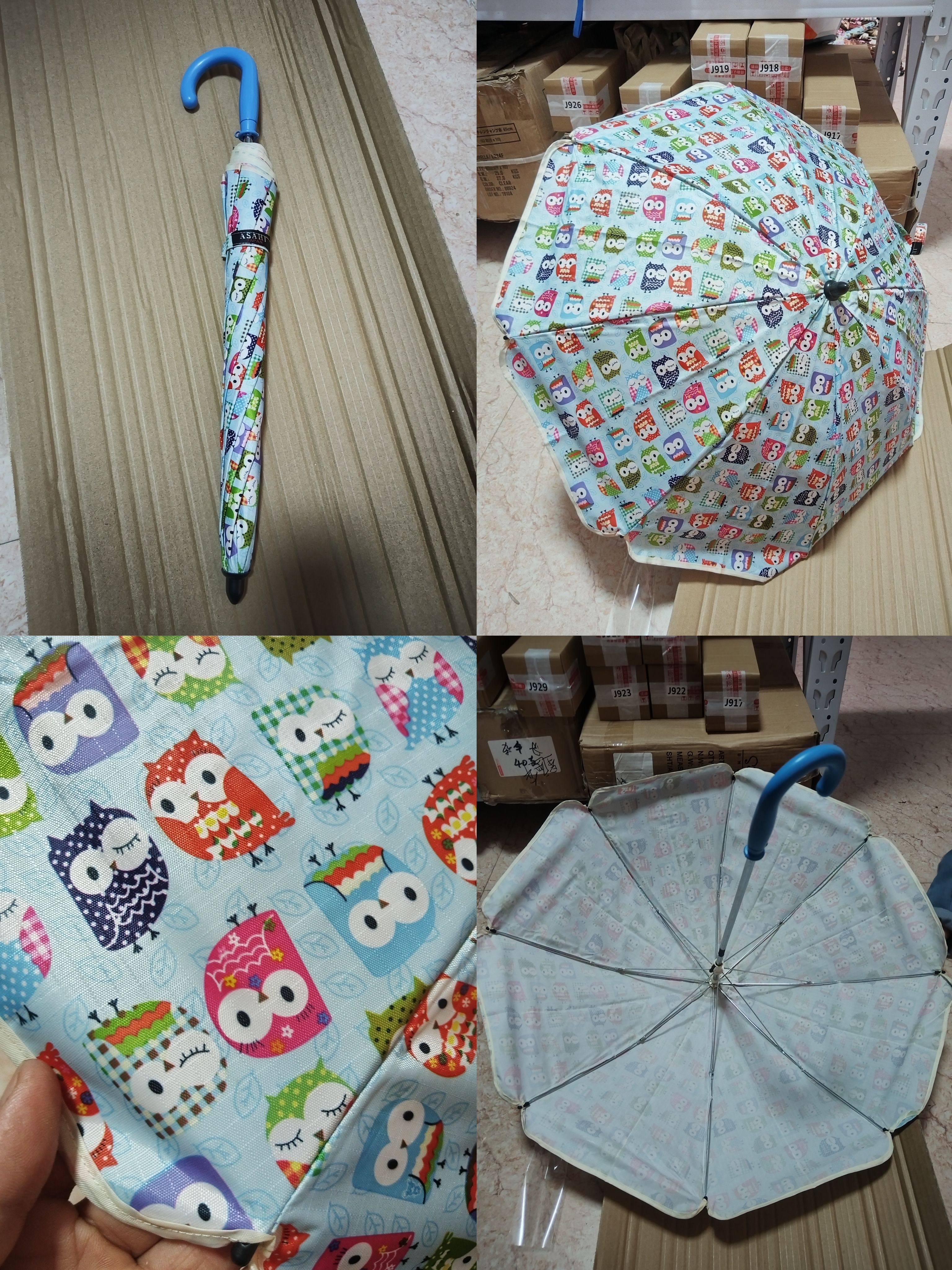 外贸小童童车晴雨伞加厚伞布可爱动物小童伞