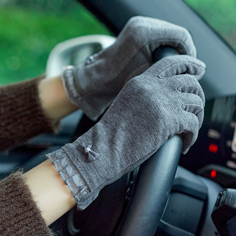 春秋冬季女士开车驾驶防滑保暖手套棉感薄款骑电瓶车骑行可触屏,服饰配件/皮带/帽子/围巾,手套,淘宝优惠券,粉丝福利购,淘宝优惠卷