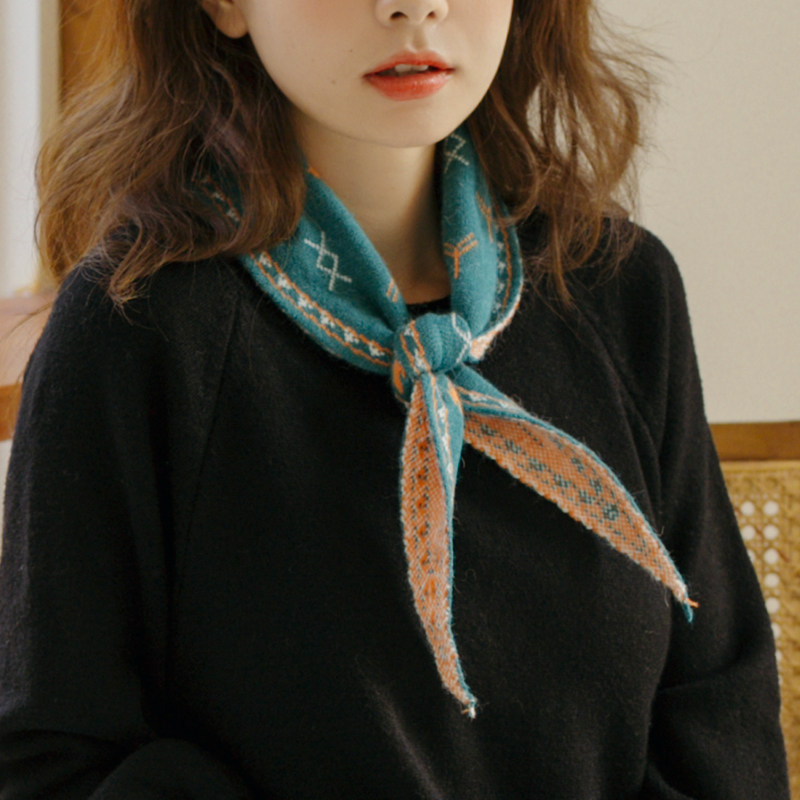 韩版春秋夏季女针织小领巾假领子薄款日系复古三角巾披肩外搭衬衫,服饰配件/皮带/帽子/围巾,围巾/丝巾/披肩,淘宝优惠券,粉丝福利购,淘宝优惠卷