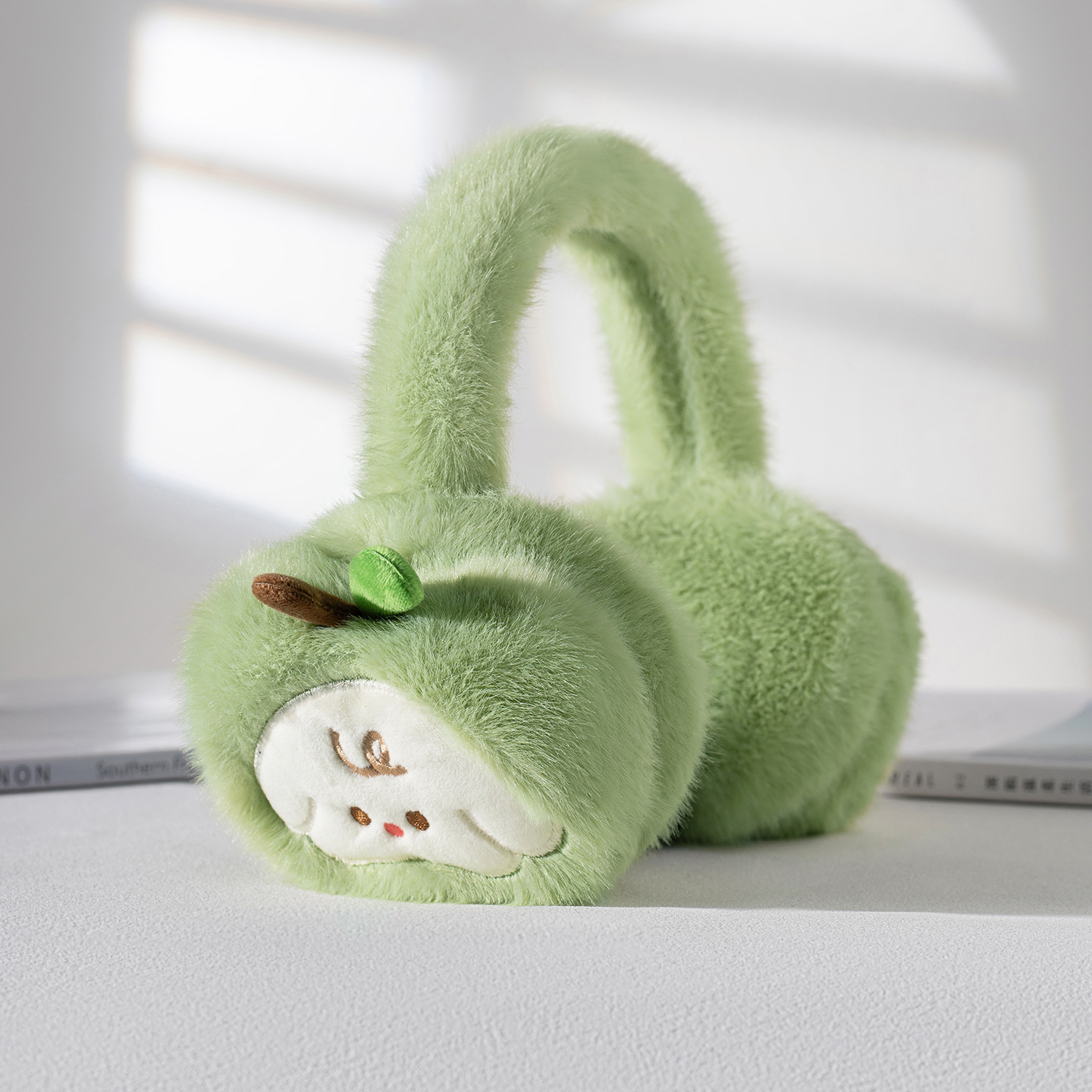 毛绒耳罩女冬季保暖耳包防冻耳