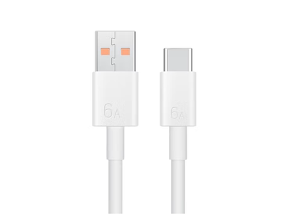 华为HUAWEI原装6A数据线USB1M