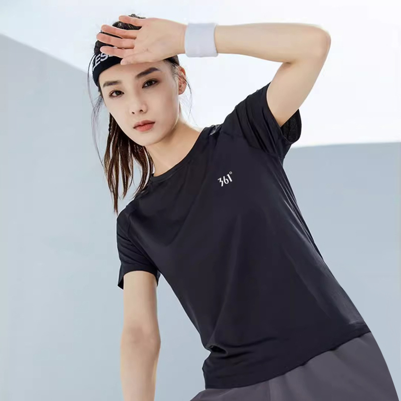 361速干运动t恤女冰丝短袖