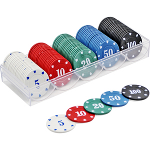 棋牌室专用打麻将用的筹码币麻将筹码卡片硬牌磨砂麻将钱塑料币