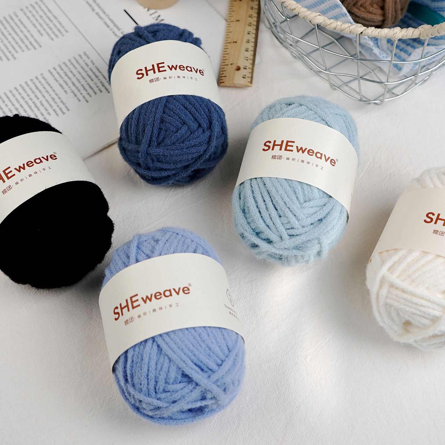 小糯米毛线云朵绵绵线