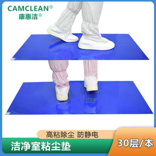 30页无尘室鞋 粘尘垫可撕式 底脚踏胶垫吸尘除尘垫工厂现货