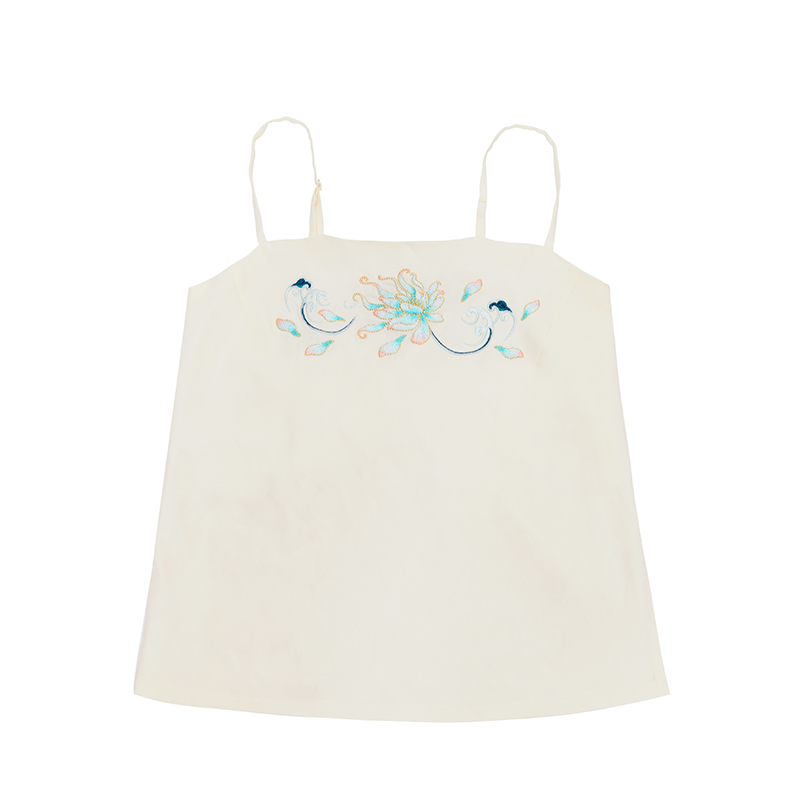 如梦霓裳原创宋制汉服女 对襟襦裙日常配饰绣花吊带抹胸春夏汉服