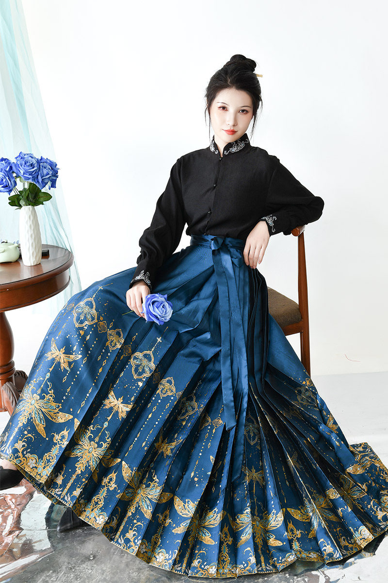 织金马面裙汉服如梦霓裳