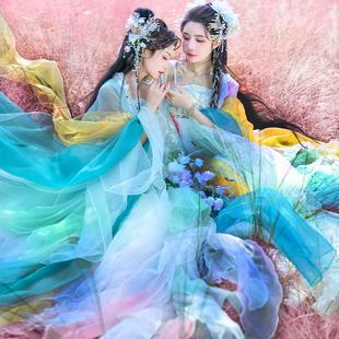 汀兰 |如梦霓裳原创汉服唐制齐胸襦裙重工刺绣十二花神系列新款