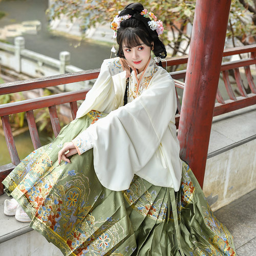 明制袄裙如梦霓裳马面裙汉服