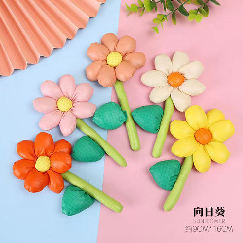 布艺立体小花花束抱抱桶装饰diy