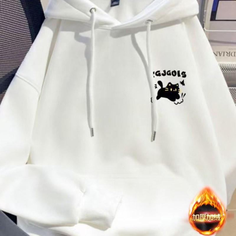 港风潮牌连帽卫衣男装秋冬季