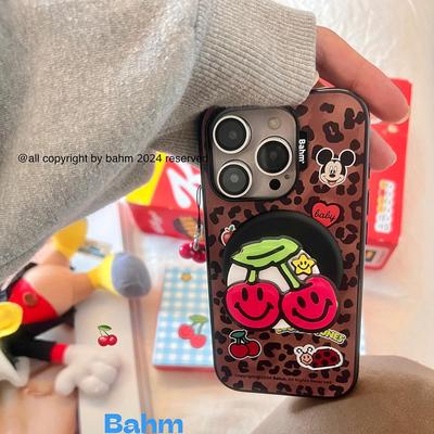 豹纹imd磁吸时髦苹果ins风16pro