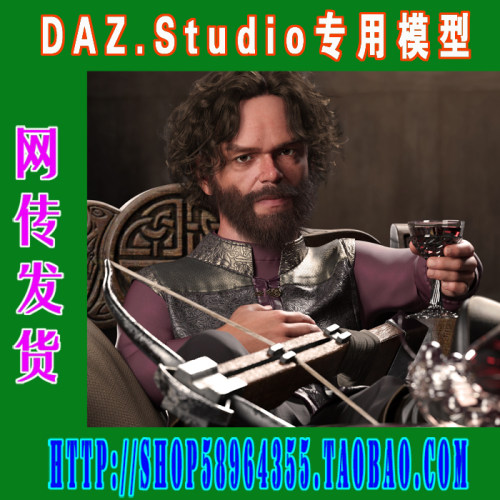 DAZ daz3d模型——Zack 9 HD Starter Bundle基本套装(3M-292)