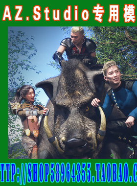 daz3d studio模型Kento 8.1 Mega Bundle合集（3M-284）