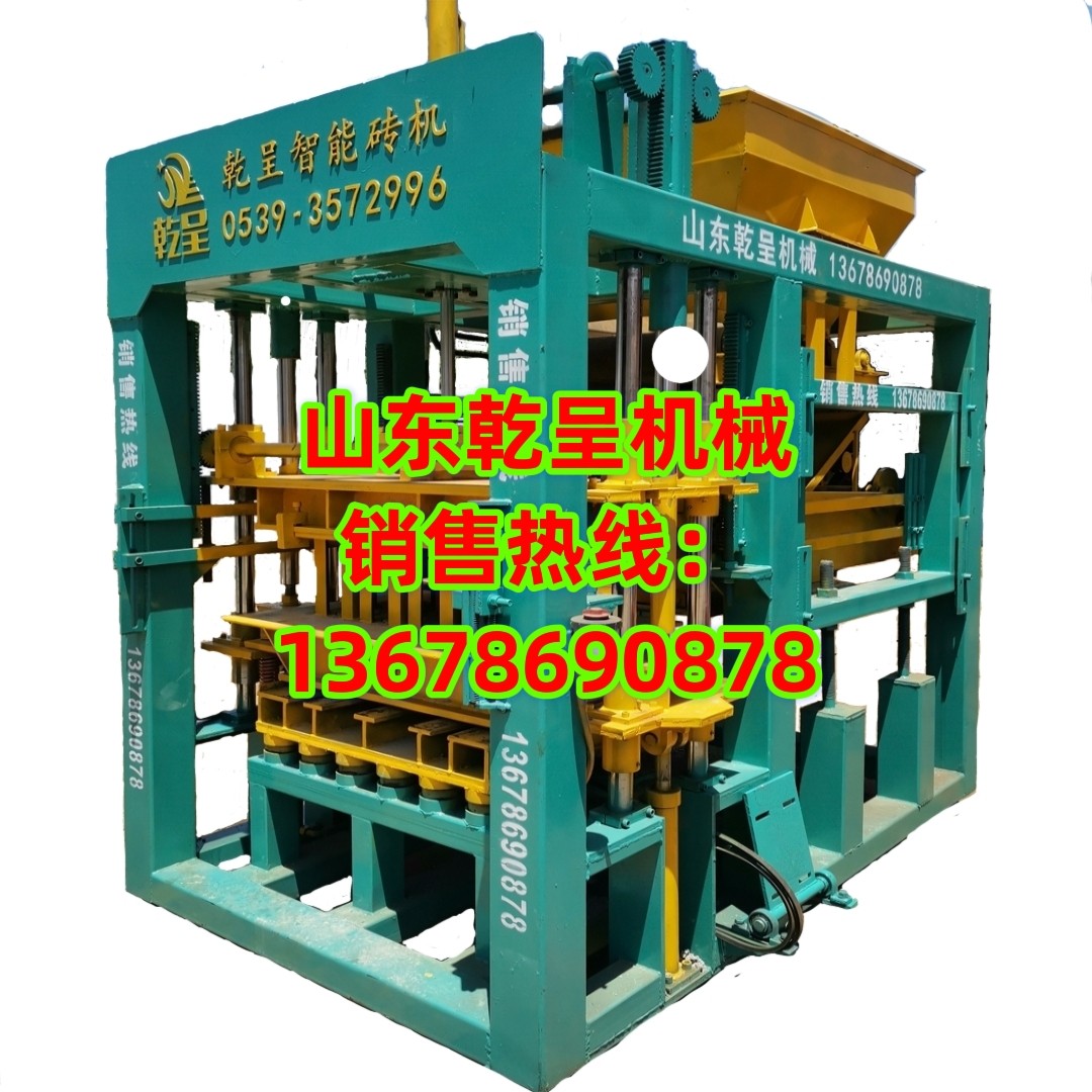 液压智能全自动砌块成型机路面包彩砖路沿石免烧砖机空心水泥砖机