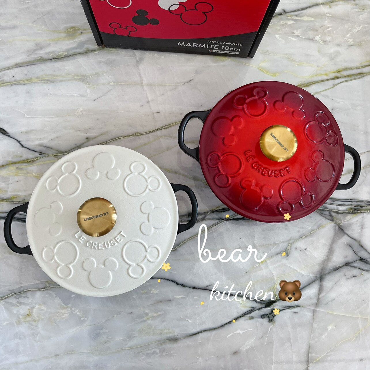 法国 酷彩 le creuset 米奇限定 餐盘 陶瓷碗 马克杯 饭釜 现货