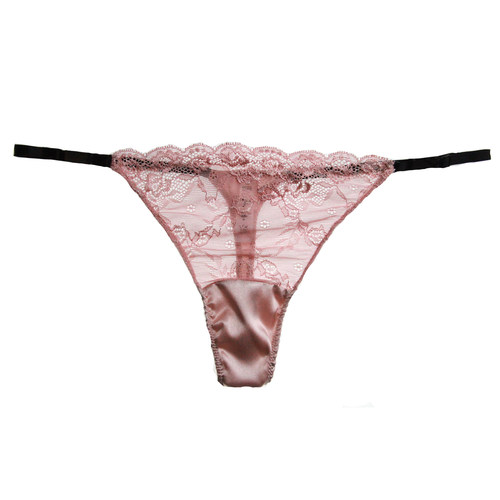 陈小满性感无痕火辣蚕丝丁字裤