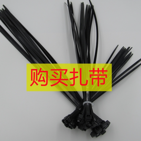 黑色尼龙扎带（30厘米长）