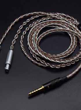 适用于森海塞尔HD800S HD800 HD820耳机升级线2.5 3.5 4.4 平衡线