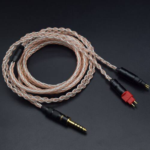 适用于森海塞尔 HD650 HD660s HD565耳机升级线2.5 3.5 4.4平衡线