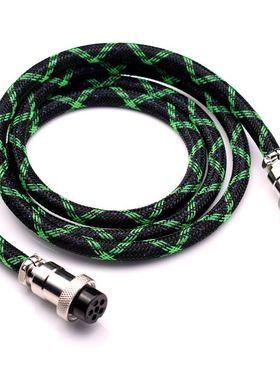 适用于惠威M5A H8 H6 M500 M300MKII主副音响连接线6芯音箱音频线