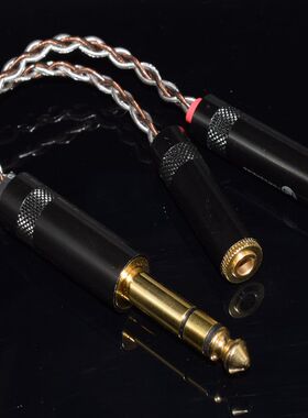 BXA-Z5 A3 mdr-Z7 z1r pha-3双3.5母转6.35平衡转接线 耳机线
