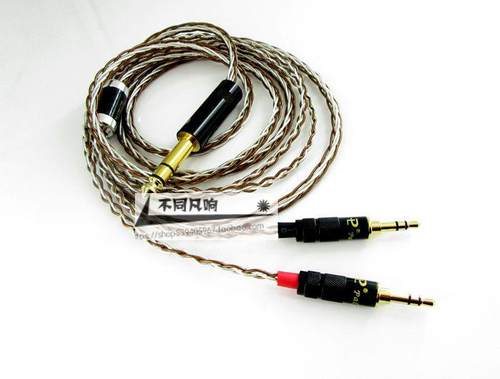 适用于天龙 D7100 D600 HD700 耳机升级线 hifiman he-400i he560