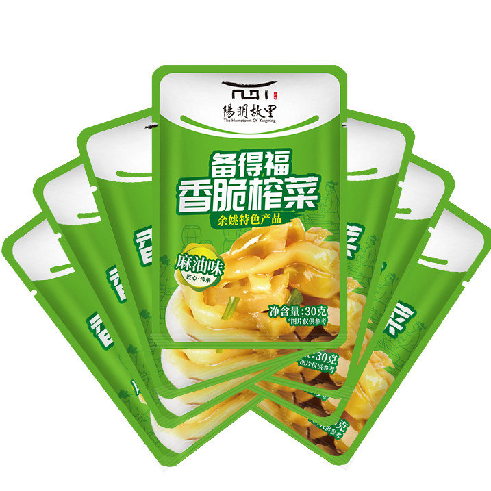 备得福鲜香脆嫩麻油榨菜下饭开味