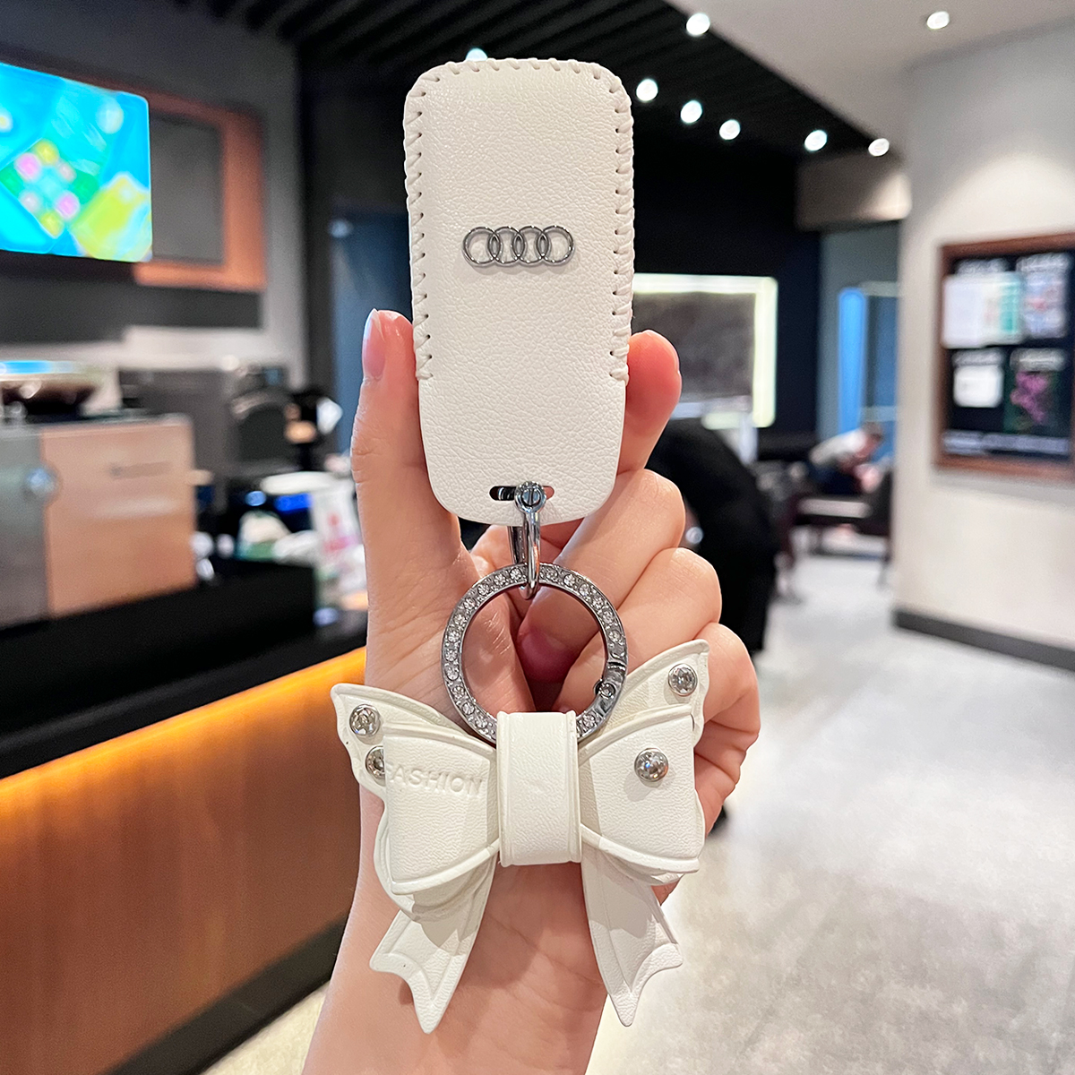 奥迪A4L钥匙套Q5L汽车A5专用