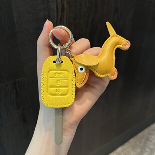 适用本田锋范竞瑞哥瑞xrv飞度七代雅阁思域crv直板钥匙套奥德赛包