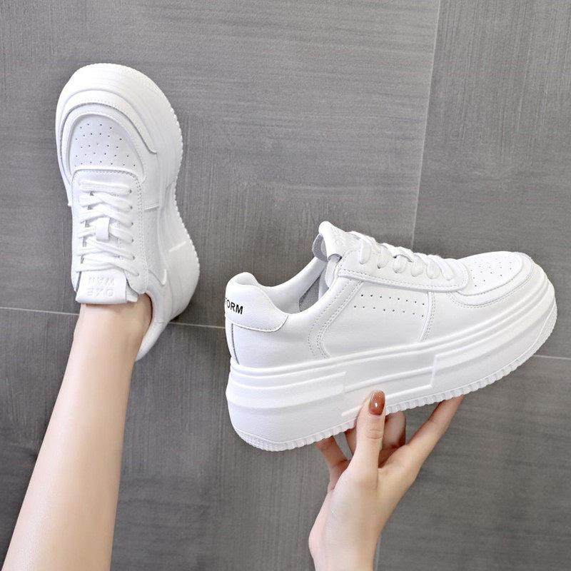 春季秋天鞋子女2026年新款厚底显高显瘦透气休闲运动鞋春秋0122ud,女鞋,时尚休闲鞋,淘宝优惠券,粉丝福利购,淘宝优惠卷
