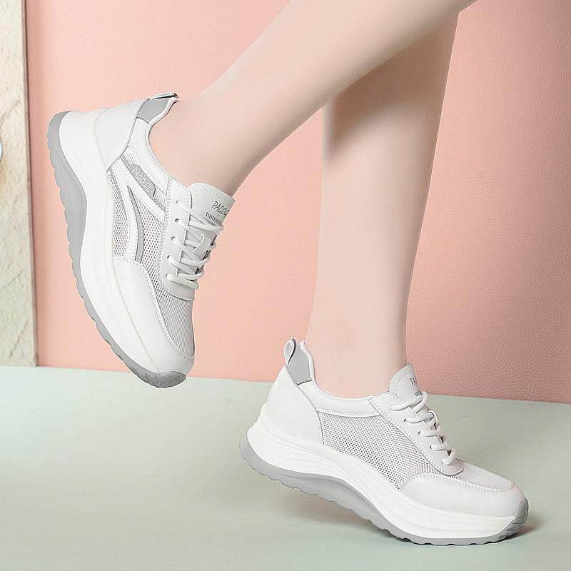 休闲运动鞋女春2026新款网面透气软底妈妈鞋子轻便跑步鞋0125e,女鞋,时尚休闲鞋,淘宝优惠券,粉丝福利购,淘宝优惠卷