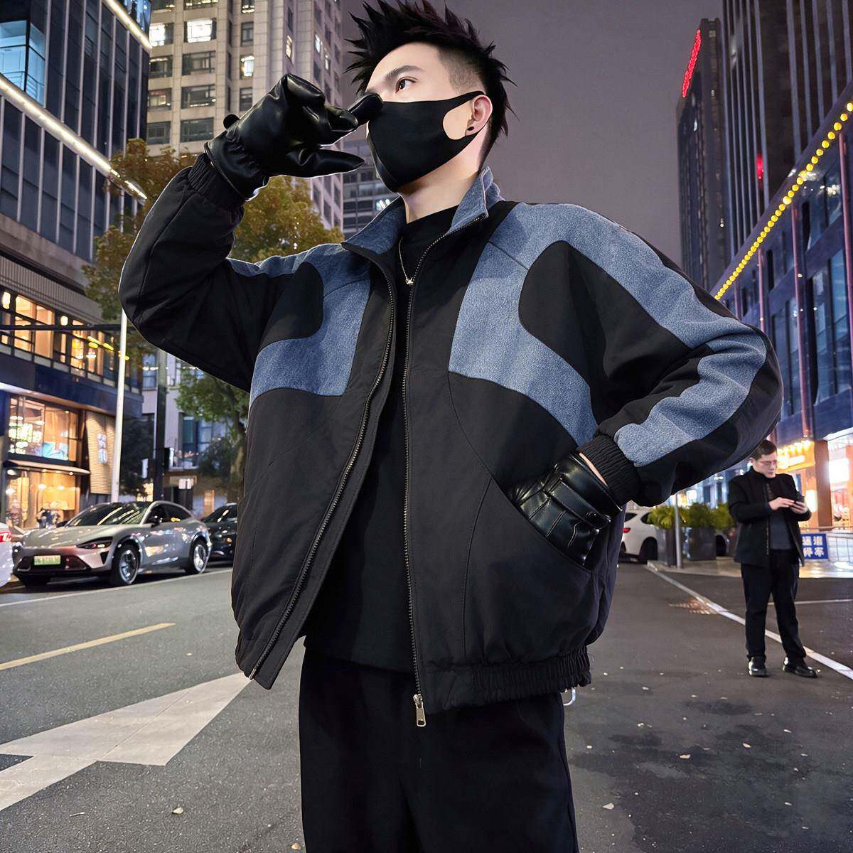 外套男设计感夹克原创解构上衣2026新款秋季美式休闲潮牌撞1017z