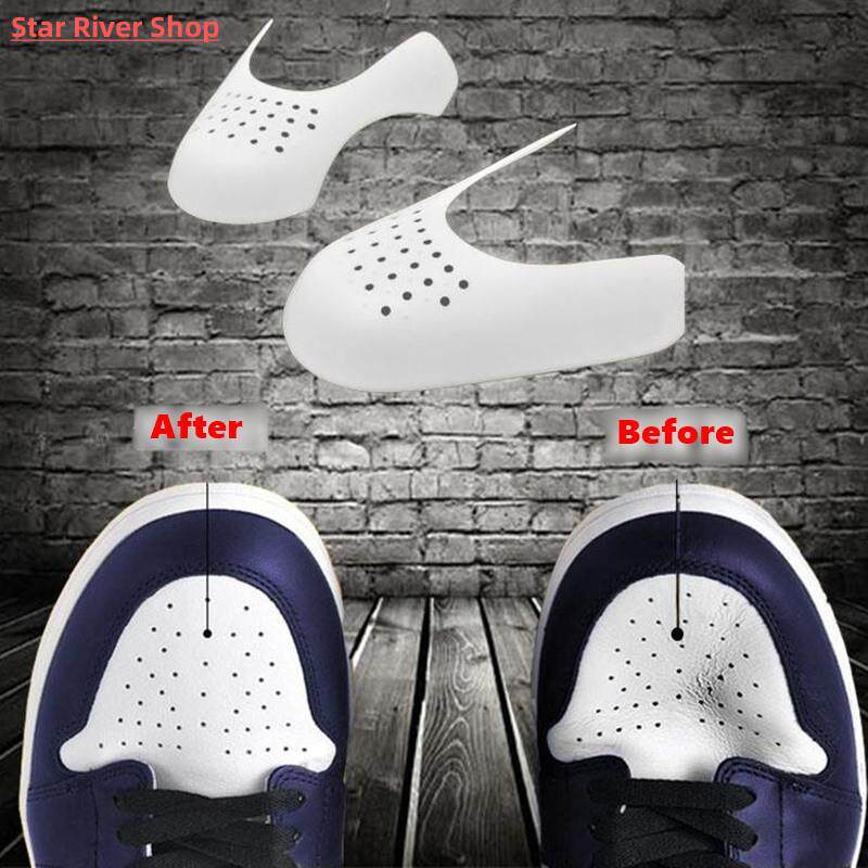 New Shoe Care Sneaker Anti Crease Toe Caps Protector St