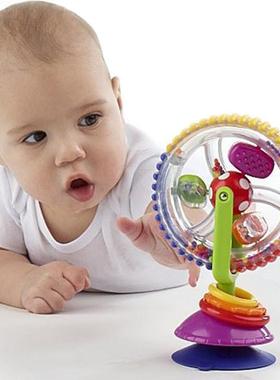 Wonder Wheel Spinning High Chair Tray Toy, Age 6 Months摇铃