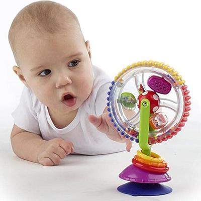 Wonder Wheel Spinning High Chair Tray Toy, Age 6 Months摇铃