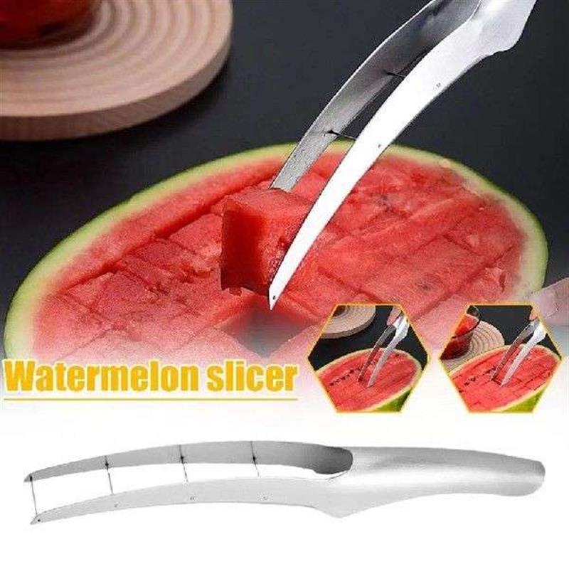 Watermelon Cutter Slicer Cut Watermelon Into Cubes Knife