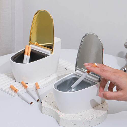 Wall mounted toilet ashtray 壁挂式马桶烟灰缸